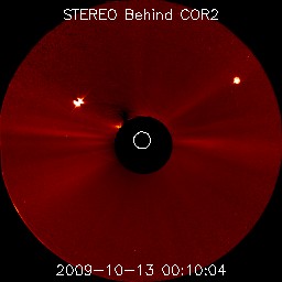 Venus and Mercury as seen by STEREO Behind COR2