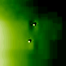 Cosmic rays seen in beacon data