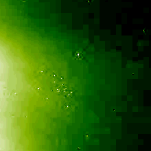 Cosmic rays seen in full resolution data